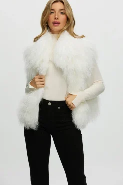 Select Mongolian Lamb Vest