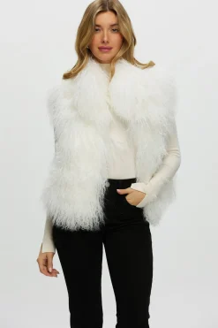 Select Mongolian Lamb Vest