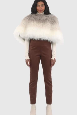 Select Mongolian Shearling Lamb Shawl