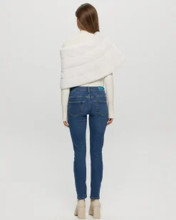 Select Shearling Lamb Capelet