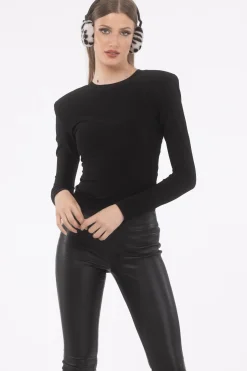 Select Shearling Lamb Earmuffs With Leather Frame