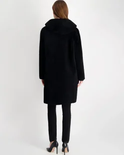 Select Shearling Lamb Parka Reversible To Nylon