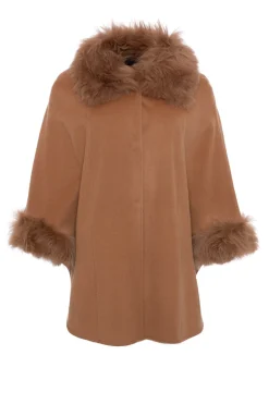 Select Wool Cape With Select Lamb Collar And Cuffs