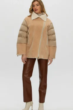Shearling And Loro Piana Cashmere Quilted Jacket