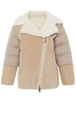 Shearling And Loro Piana Cashmere Quilted Jacket