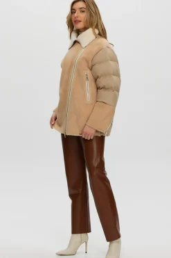 Shearling And Loro Piana Cashmere Quilted Jacket