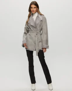 Shearling Lamb Jacket With Toscana Lamb Collar And Cuffs