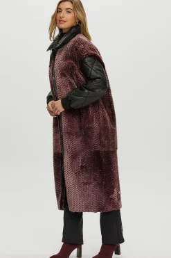 Shearling Lamb Stroller Detachable Leather Sleeves